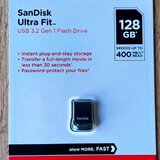 Vand memorie USB Sandisk 128 GB micro sigilata